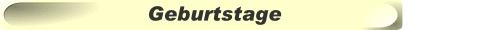 Geburtstage
